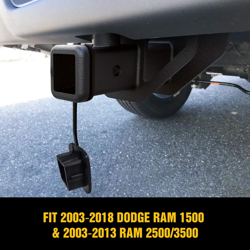 Nilight 2 Inch Rear Trailer Hitch Receiver Class 3 Tow