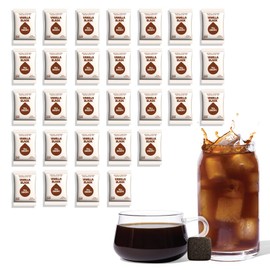 Tea Drops 30 Bulk Pack Organic Vanilla Black Bagless Tea - Loose Leaf, Lightly Sweetened, On-The-Go. Plastic-Free - Iced or Hot