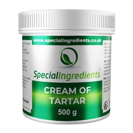 Cream Of Tartar Premium Quality Suitable for Vegans, Non-GMO, Gluten Free (500g)