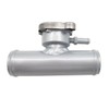 HCHCSPEED 35mm Aluminum Inline Coolant Upper Radiator Filler Neck Hose