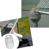 10 Pack Downspouts Gutter Guard Aluminum Filter Strainer, 3 Inch
