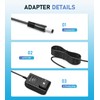 12V 3A Power Supply Charger with 10 Interchangeable DC Plugs
