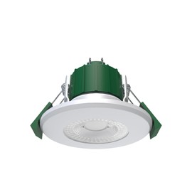 Lumineux Fire Rated Downlight, 5W, 75mm Cut-Out, 560 Lumens, White (3000K)