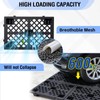 8PCS 23.6x15.7x3.9 in Plastic Pallets