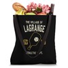 The Village of LaGrange Pickleball Distressed Design Tote Bag