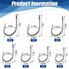 Premium Bass Fishing Hooks High Carbon Steel Fishing Hooks Strong