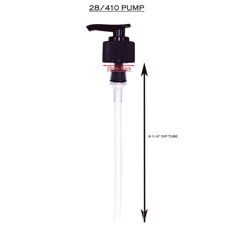 16oz Pump Replacement For Natura Bona Bottles; 28/410 Neck Size