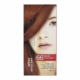 Kwalilnara 66 Cherry Red Pearl Pearl Dye (WDB8A5E) - Basic Product / 과일나라 66 체리 레드 진주펄 염색약 (WDB8A5E) - 기본상품