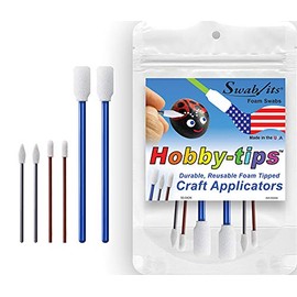Swab-its® Hobby-Tips™ Durable & Reusable Craft Applicators: 87-8206