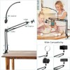 Soporte Superior Teléfono Con Luz Flexible Trípode De Vídeo
