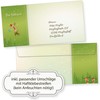 Funny Reindeer Christmas Cards with Envelope Set of 15 Folding