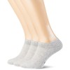 POMPEA Men's Cotton Ankle Socks, G. Melange, 43-46 (Pack of
