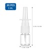 Empty Bottle, 5ml Bottle Pump Sprayer Refillable Travel Size Plastic