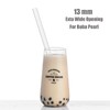 ALINK Reusable Clear Boba Straws, 13 mm x 10.5 in,