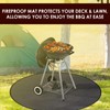 Fire Pit Mat for Decking Heat Resistant Mat 36 Inch