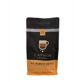 InfuSio Coffee Cafe Sua Da Vietnamese Coffee - Ground Coffee - Caphin Gourmet - 12 oz