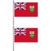 2Packs Ontario 3x5 Feet Flags - Single Sided Flag Canada