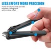 Cut it Stainless Steel Nail Clippers, Portable Slant Curved Blade