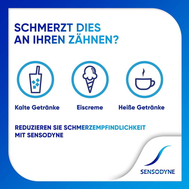 Sensodyne Sensitive Extra Fresh Toothpaste, 75 ml, Daily Toothpaste to