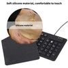 Keyboard 108 Key Spanish USB Wired Portable Foldable Quiet Waterproof