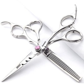 5.5/6/6.5 inch sharonds Hair Salon, Professional Hairdresser, Scissors Hairstylist, Professional Hairstyle Tool, Scissors Set (6 inches, 2 Pieces)