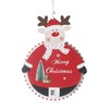 Christmas Countdown Clock,Countdown Welcome Door Sign | Festive Christmas Countdown