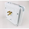 Glamsockets Decorative Wall Mount Surge Protector with 3 Outlets, Dual