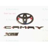 Toyota OEM New Matte Black out Overlay Emblem Badge Kit
