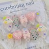 Mongsil Doll Handmade Nail Tips - Square S / 몽실인형