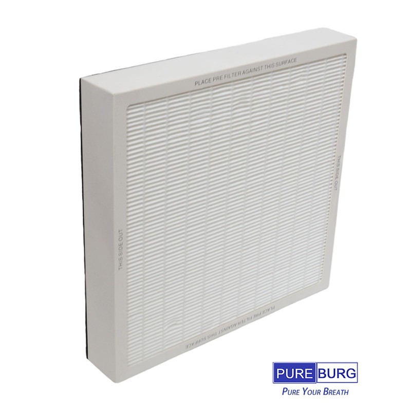 PUREBURG Replacement Filter Set Compatible with Vornado AQS15 Air Purifier