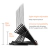 Cozioz Adjustable Ergonomic Laptop Stand with Phone Holder & 360°