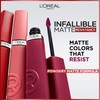 L'Oréal Paris, Infallible Le Matte Resistance, Labial Líquido Mate Larga