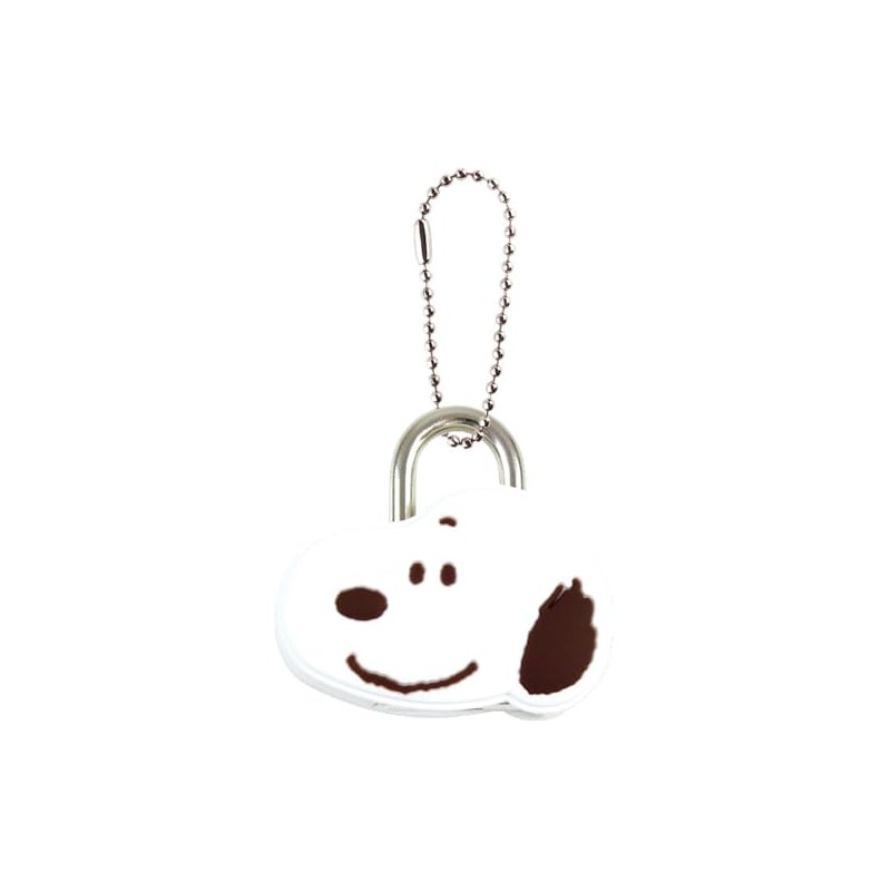 Tees Factory Peanuts 229512 Snoopy Mascot Padlock Key Chain