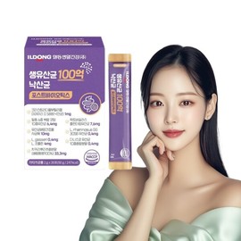 Ildong Life Health 낙산균 100억 생유산균 30포 1개월분 / 장까지 도달하는 낙산균 모유유래 유산균 포스트바이오틱스 10 billion Naksankyun probiotics 30 packets 1 month supply / Naksankyun breast milk-derived probiotics postbiotics that reach the intestines