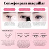 WEISPO Sello Eyeliner, Delineador De Ojos De Doble Punta Para