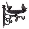 JUXYES Wall Mount Birds Feeder with Hanging Bracket, Heavy Duty