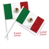 25 PCS Mexico Handheld Small Flag,Mexican México Hand held Mini