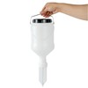 Restaurantware Hanging Condiment Dispenser 3 Liters Large Refillable Sauce Dispenser