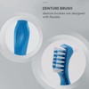 Kopinma Pack of 12 Denture Brush Hard Denture Cleaning Brush