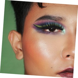 Healeved 4sets Luxury Glitter Eyelash Stickers Reusable Beauty Stickers for Women Makeup Enhancer 4pairs*4