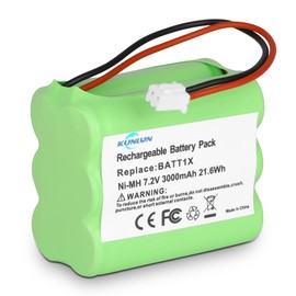 KUNLUN 7.2V Battery for 2GIG BATT1X BATT2X BATT1 GC2 2GIG-CNTRL2 2GIG-CP2 GCKIT311 228844 Go Control Panel Security Alarm System 6MR2000AAY4Z 10-000009-001 10-000013-001 Linear PERS-4200
