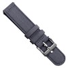 ZULUDIVER Croyde Canvas Watch Strap [Military Grey, 20mm]