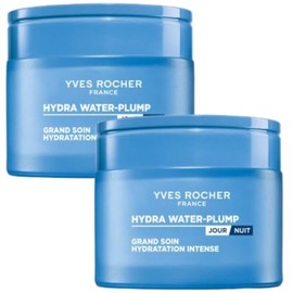 YVES ROCHER DUO PACK Hydra Water Plump 2 Cremas da y noche hidratacin intensa con Complejo Bi-Hialurnico                                              