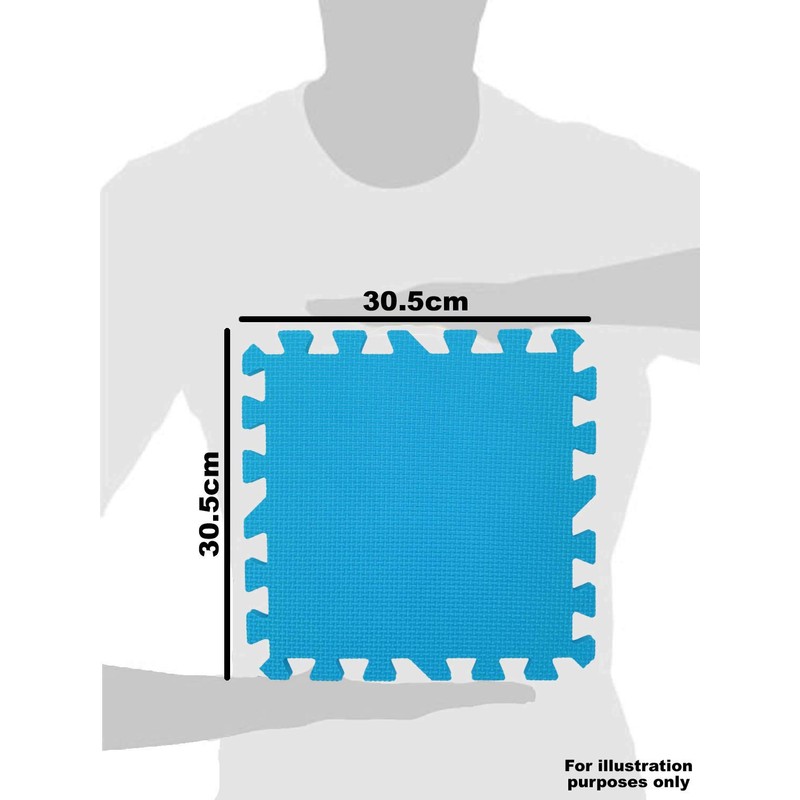 Grendle 30.5 x 30.5 x 1cm Interlocking Foam Mat Set
