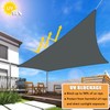 Rectangular sun sail, 1 x 3 m, waterproof sun protection
