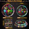 120 Pack Glow Neon Party Supplies Neon Birthday Party Decorations