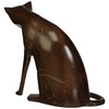 Achla Designs Coy Cat, Garden Animal Statue