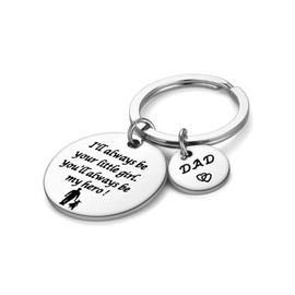 Dad Keychain from Daughter Key Chains for Daddy Birthday Fathers Day Thanksgiving Christmas Gifts