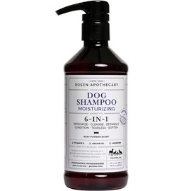 Champ Hidratante 6 En 1 para Perros, Elaborado con Ingredientes Naturales para Limpiar, Calmar, Desodorizar Y Suavizar La Piel Y El Pelaje (480 Ml)   
