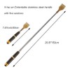 Back Scratcher, Portable Extendable Stainless Steel Telescoping Back Massager for